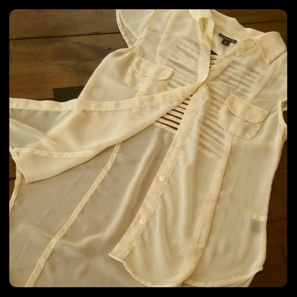 Sheer blouse